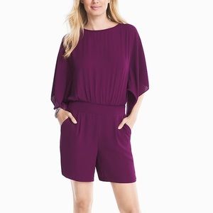 White House Black Market Kimono Romper